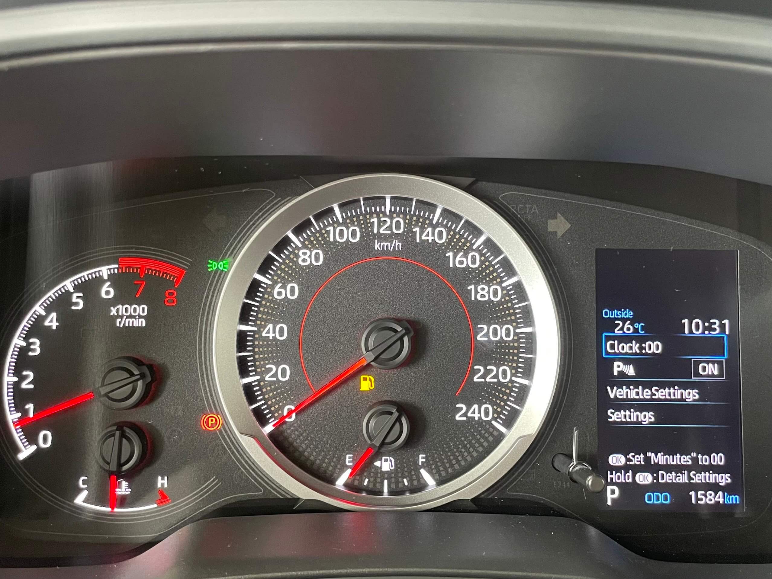 Đồng hồ tốc độ Corolla Cross G 2022